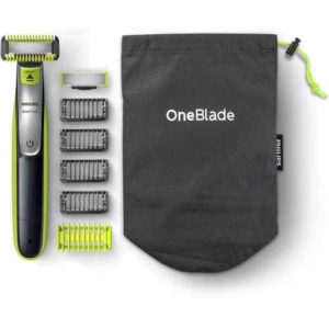 Philips OneBlade Face + Body QP2630/30 je sada hybridního zastřihovače a nástavců na bezpečné holení těla